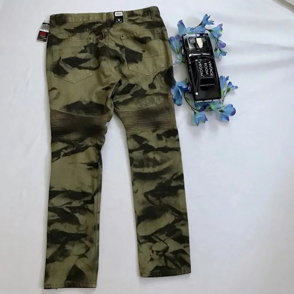 Smith & Graham NWT Tye Dye Skinny Jeans Men W36 L33 - Picture 6 of 11